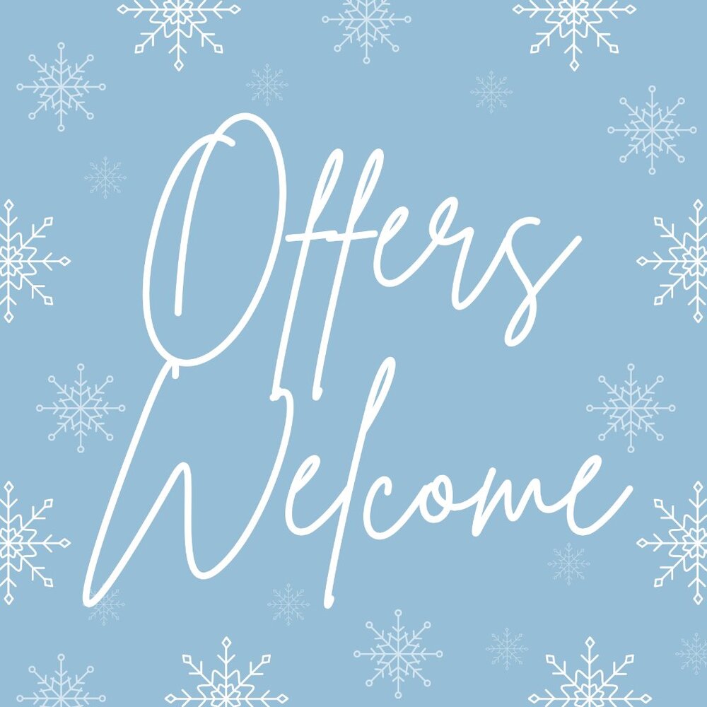 Offers Welcome!